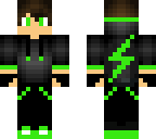 green lightning