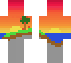minecraft sunset