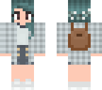 minty flannel