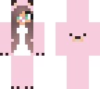 pink bear girl