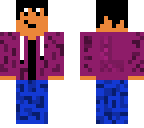 purple jacket boy