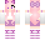 purple kitty girl