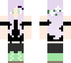 purple pastel goth