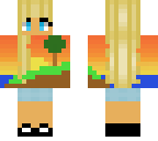 sunset girl