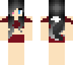 swim wolf girl