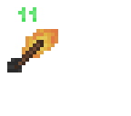 11 flaming branches
