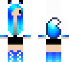 blue fox girl