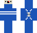 blue space man