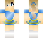 blue swimmer outfit