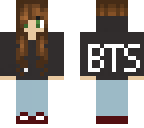 bts fan with hoodie
