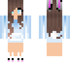 bunny girl in pjs