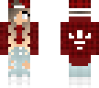 dark red flanel
