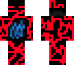 my skin with fire symbol