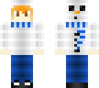 orange hair snowball snowman thing