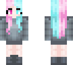 pink and blue