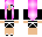 pink-haired girl