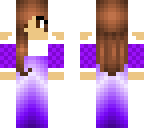 purple dress