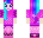 rainbow  kawaii cat girl