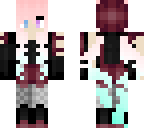 re upload of demon pink hair girl