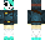 teal shy gal