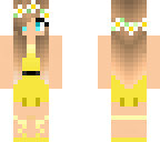 yellow dress girl