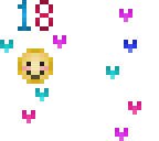 18 emojis owo
