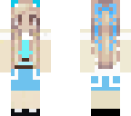 beautiful blue girl cute homemade