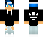 blue teen boy