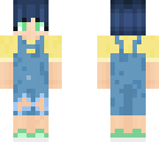 chibi overalls