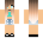 cute aqua girl