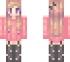 cute pink candy girl