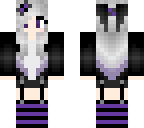 emo girl purple