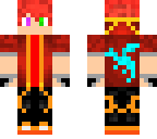 flame dragon blue