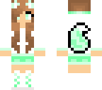 mint green wolf