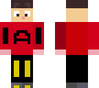 my youtube minecraft skin