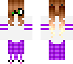 nerd pajama girl