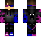 purple and blue fire