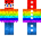 rainbow dinosaur