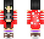 red snow girl