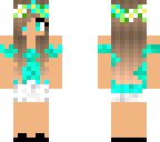 teal summer look