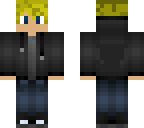 blond cool boy black