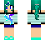 blue dragon girl