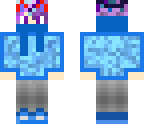 blue galaxy boy with ears