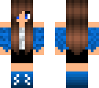 blue girl