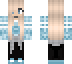 blue girl