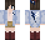 brunette girl skin aot