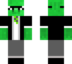 green suit pig
