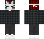 masked boy with red hair