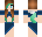 minty aphmau werewolf girl beach wear