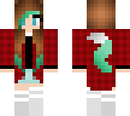 minty aphmau werewolf girl flannel